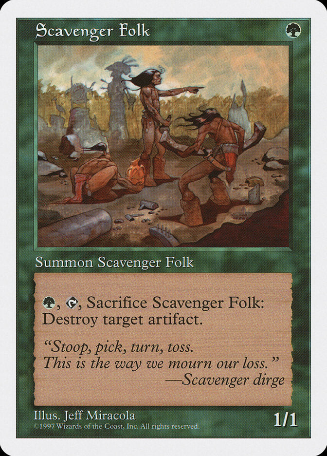 Scavenger Folk [Fifth Edition] | Nerdhalla Games