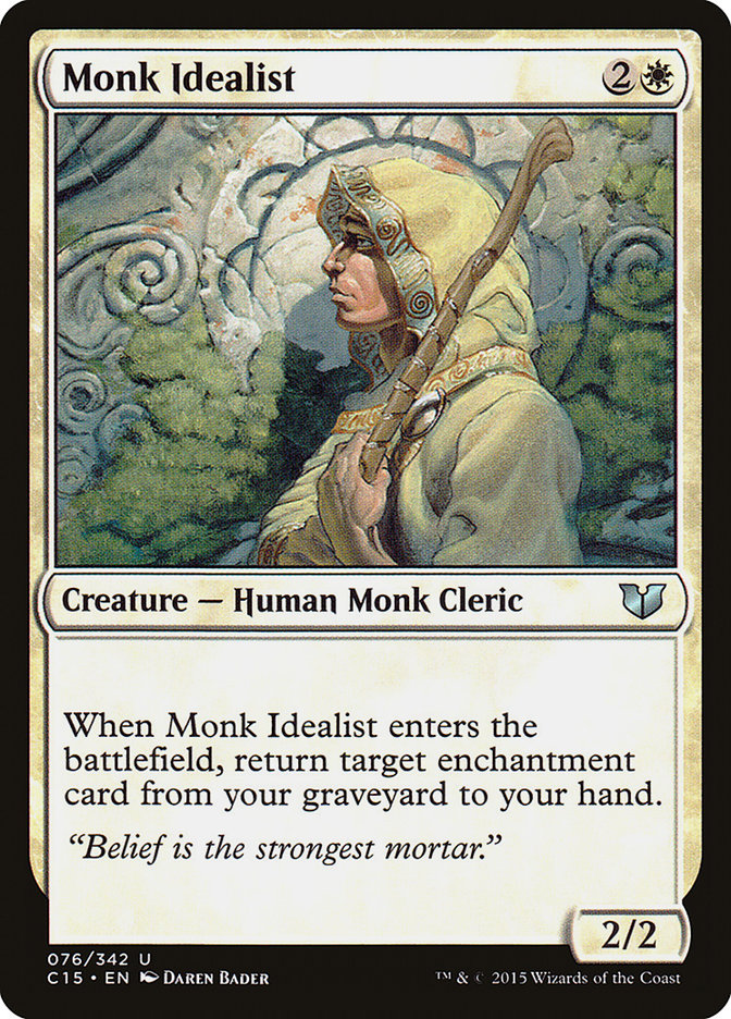 Monk Idealist [Commander 2015] | Nerdhalla Games