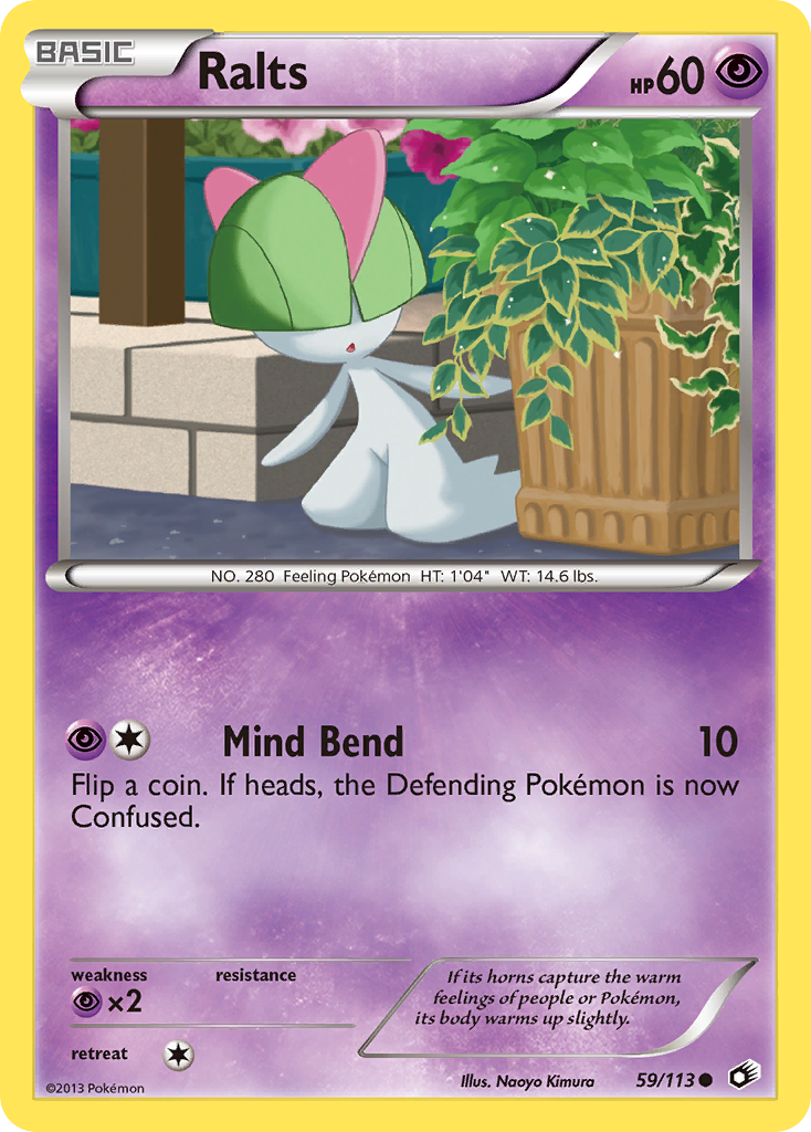 Ralts (59/113) [Black & White: Legendary Treasures] | Nerdhalla Games