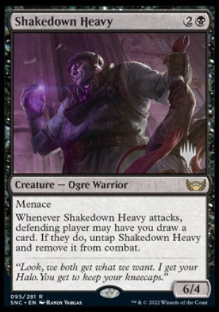 Shakedown Heavy (Promo Pack) [Streets of New Capenna Promos] | Nerdhalla Games