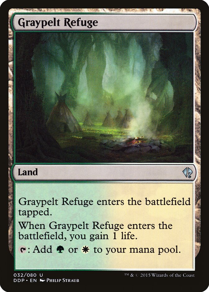 Graypelt Refuge [Duel Decks: Zendikar vs. Eldrazi] | Nerdhalla Games