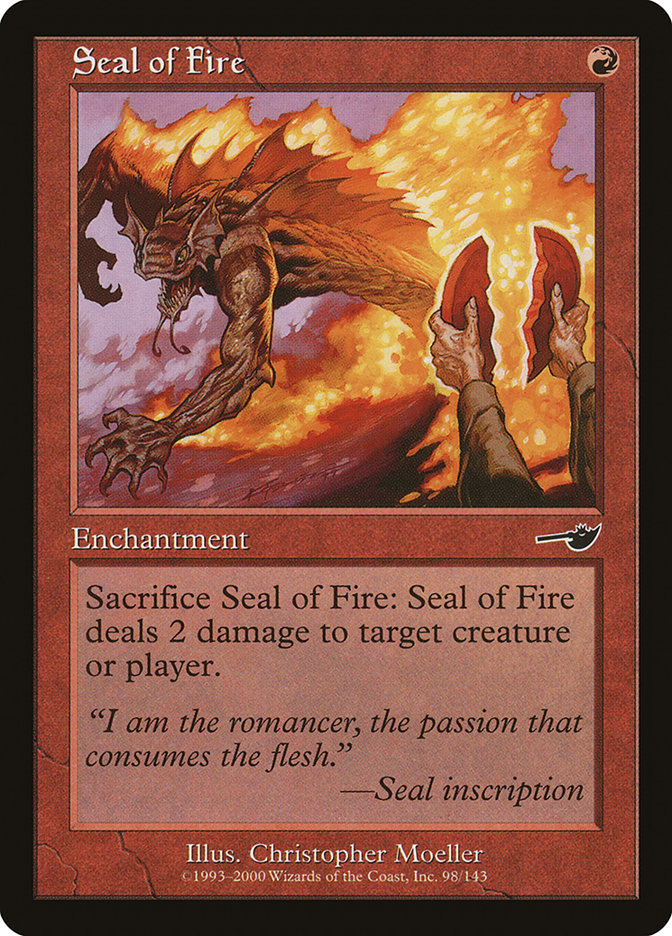 Seal of Fire [Nemesis] | Nerdhalla Games