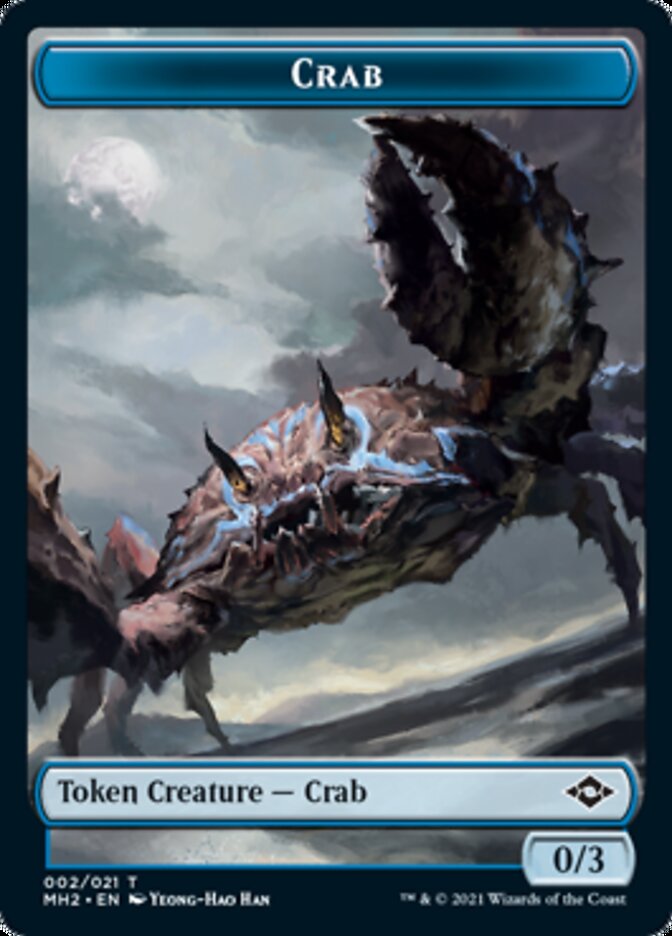 Crab Token [Modern Horizons 2 Tokens] | Nerdhalla Games