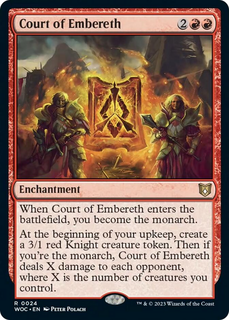 Court of Embereth [Wilds of Eldraine Commander] | Nerdhalla Games