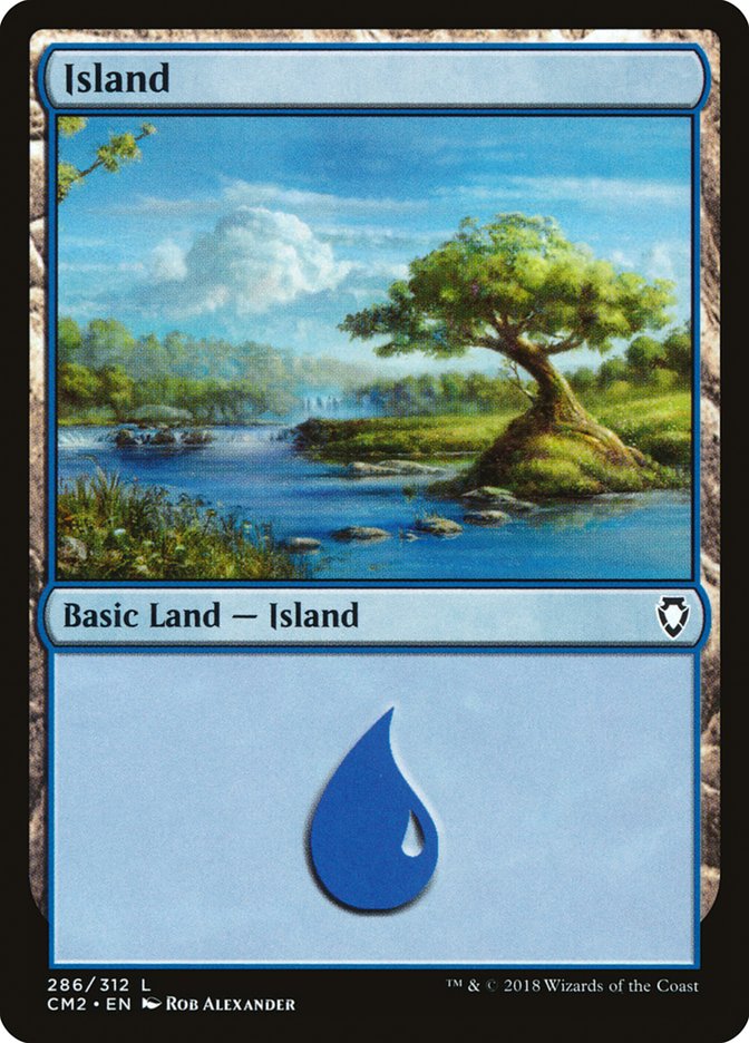 Island (286) [Commander Anthology Volume II] | Nerdhalla Games