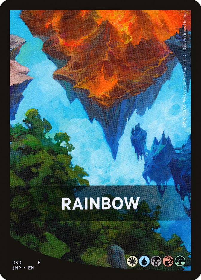 Rainbow Theme Card [Jumpstart Front Cards] | Nerdhalla Games