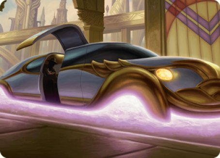 Mysterious Limousine Art Card [Streets of New Capenna Art Series] | Nerdhalla Games