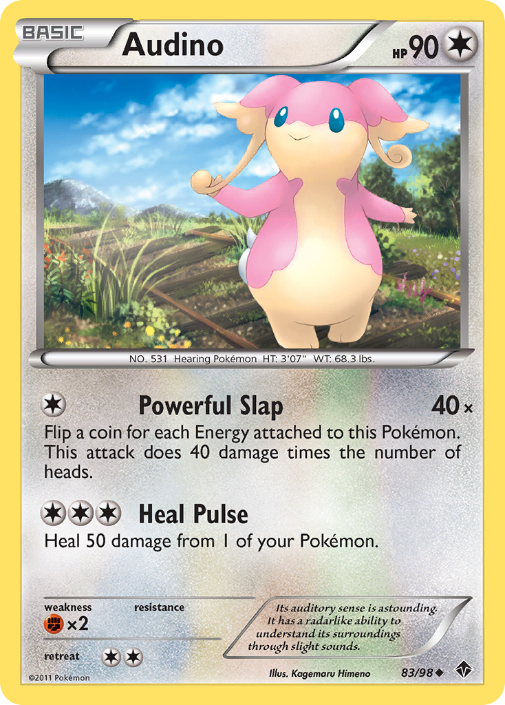 Audino (83/98) [Black & White: Emerging Powers] | Nerdhalla Games