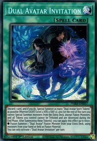 Dual Avatar Invitation [PHRA-EN057] Secret Rare | Nerdhalla Games