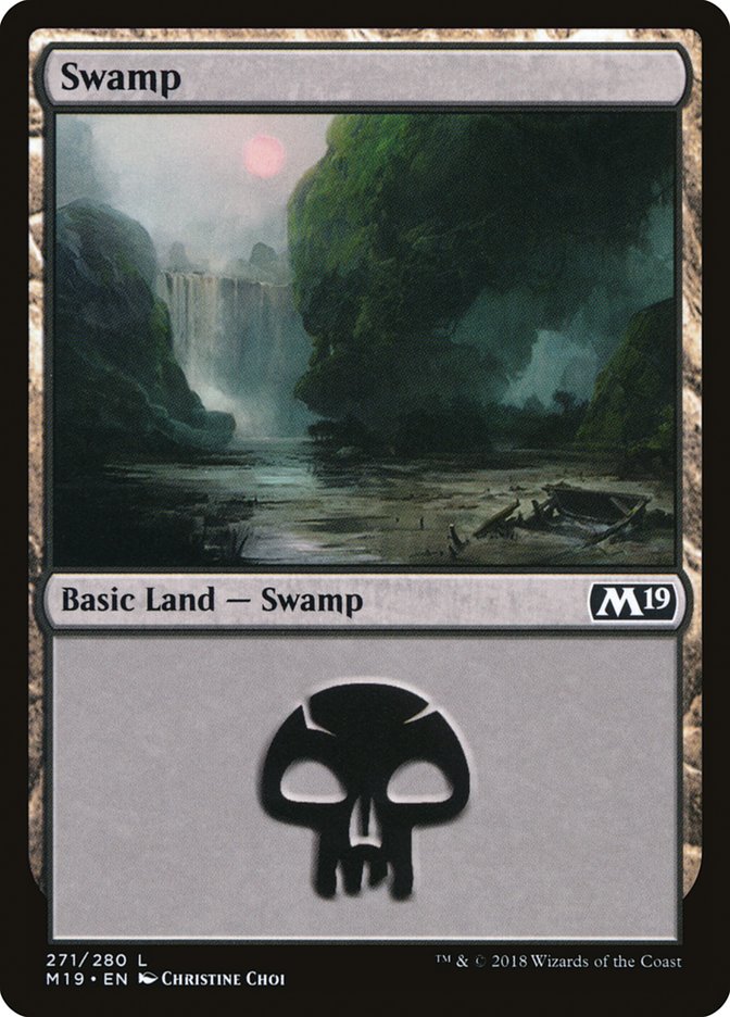 Swamp (271) [Core Set 2019] | Nerdhalla Games