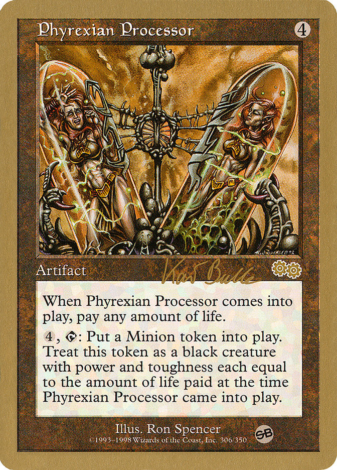 Phyrexian Processor (Kai Budde) (SB) [World Championship Decks 1999] | Nerdhalla Games