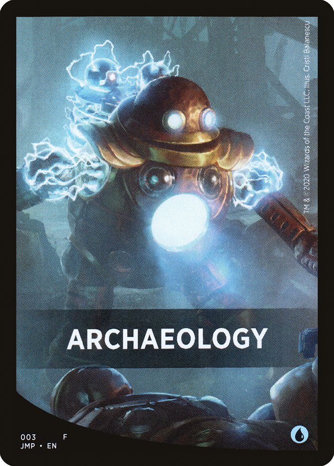 Archaeology Theme Card [Jumpstart Front Cards] | Nerdhalla Games