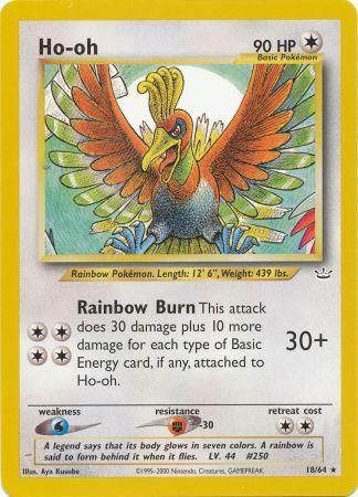 Ho-oh (18/64) [Neo Revelation Unlimited] | Nerdhalla Games