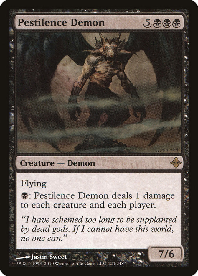 Pestilence Demon [Rise of the Eldrazi] | Nerdhalla Games