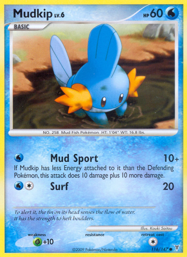 Mudkip (116/147) [Platinum: Supreme Victors] | Nerdhalla Games