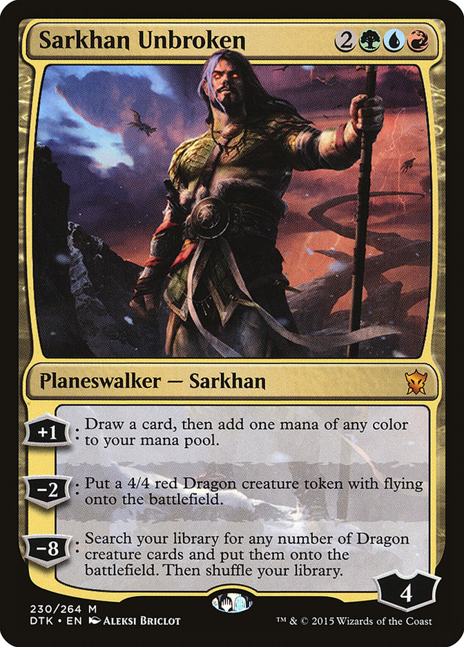 Sarkhan Unbroken [Dragons of Tarkir] | Nerdhalla Games