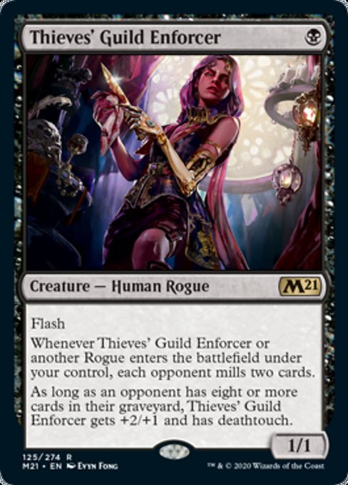 Thieves' Guild Enforcer [Core Set 2021] | Nerdhalla Games