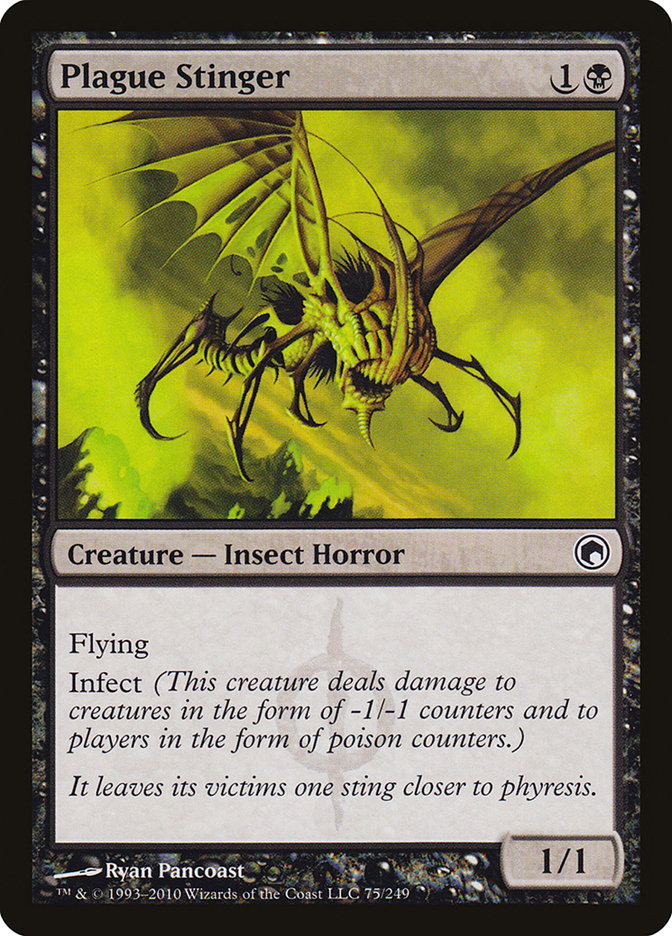 Plague Stinger [Scars of Mirrodin] | Nerdhalla Games