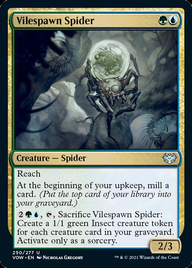 Vilespawn Spider [Innistrad: Crimson Vow] | Nerdhalla Games