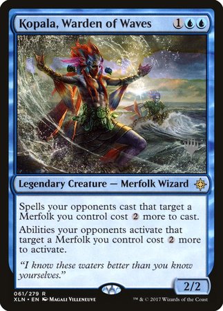 Kopala, Warden of Waves [Ixalan Promos] | Nerdhalla Games