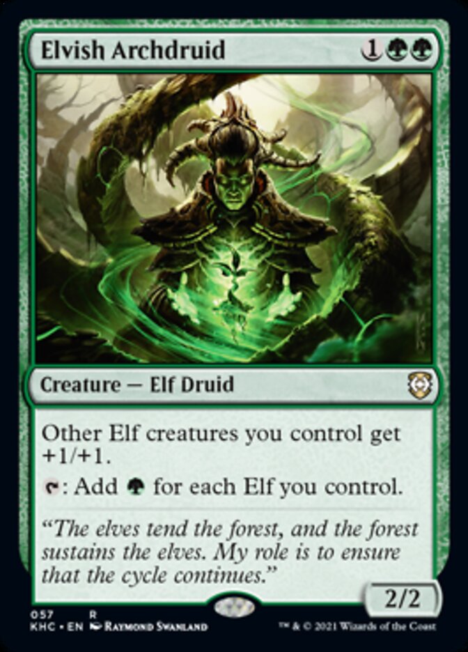 Elvish Archdruid [Kaldheim Commander] | Nerdhalla Games