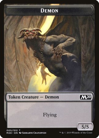 Demon Token [Core Set 2020 Tokens] | Nerdhalla Games