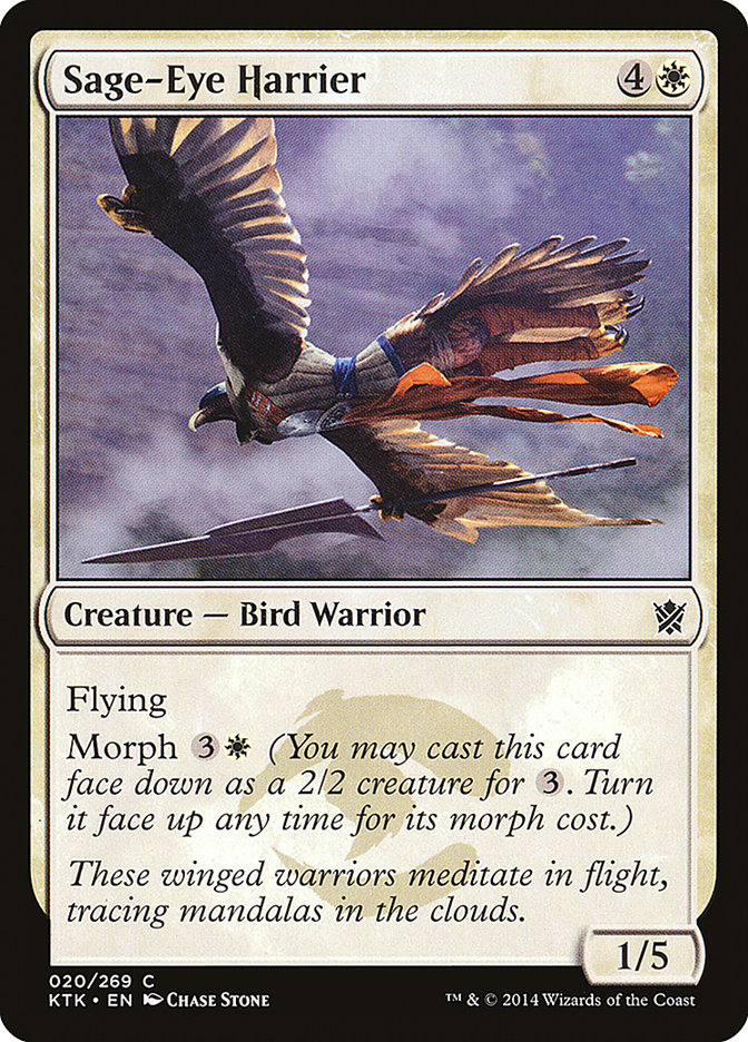 Sage-Eye Harrier [Khans of Tarkir] | Nerdhalla Games