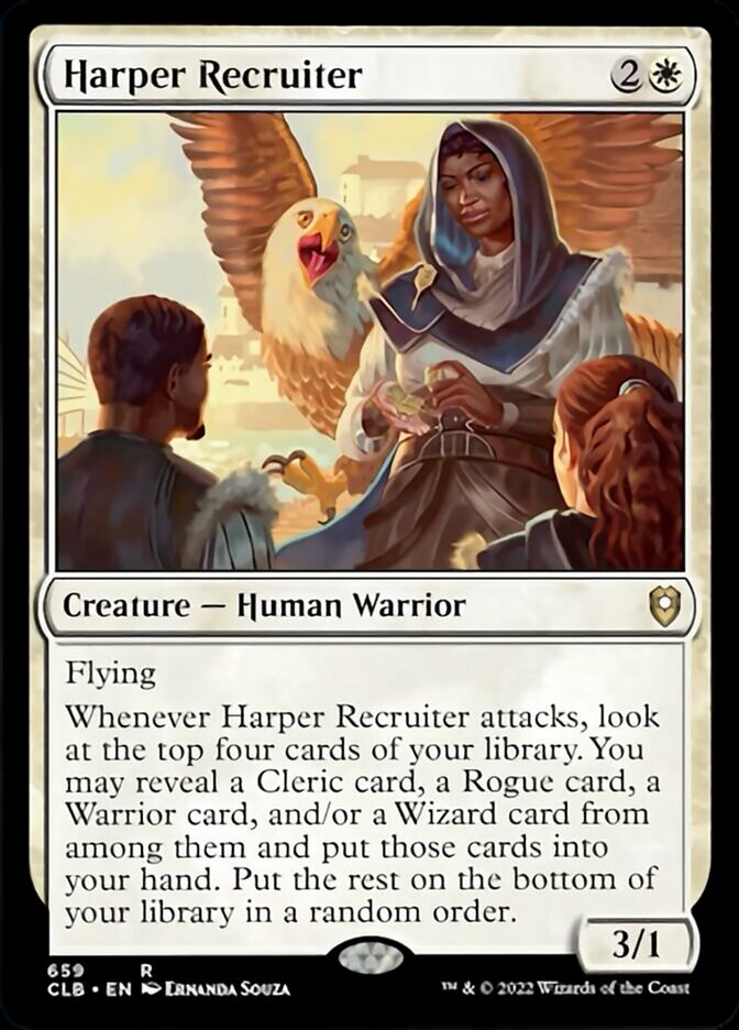 Harper Recruiter [Commander Legends: Battle for Baldur's Gate] | Nerdhalla Games