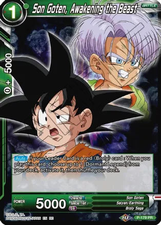 Son Goten, Awakening the Beast [P-179] | Nerdhalla Games