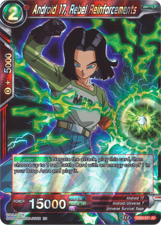 Android 17, Rebel Reinforcements [DB2-005] | Nerdhalla Games