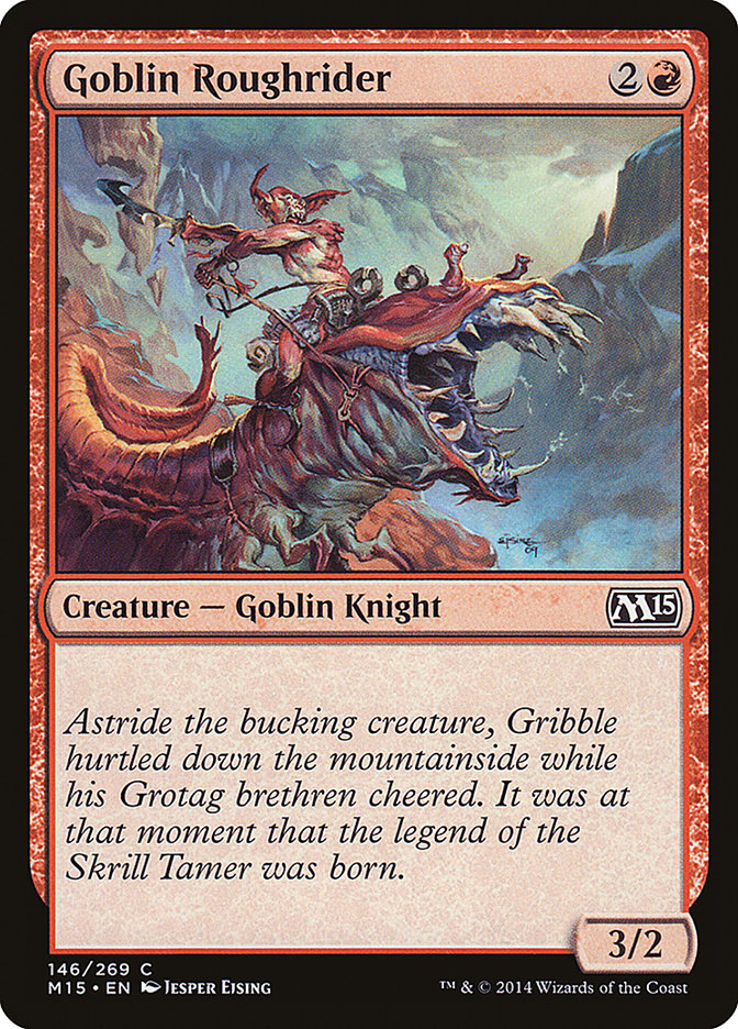 Goblin Roughrider [Magic 2015] | Nerdhalla Games