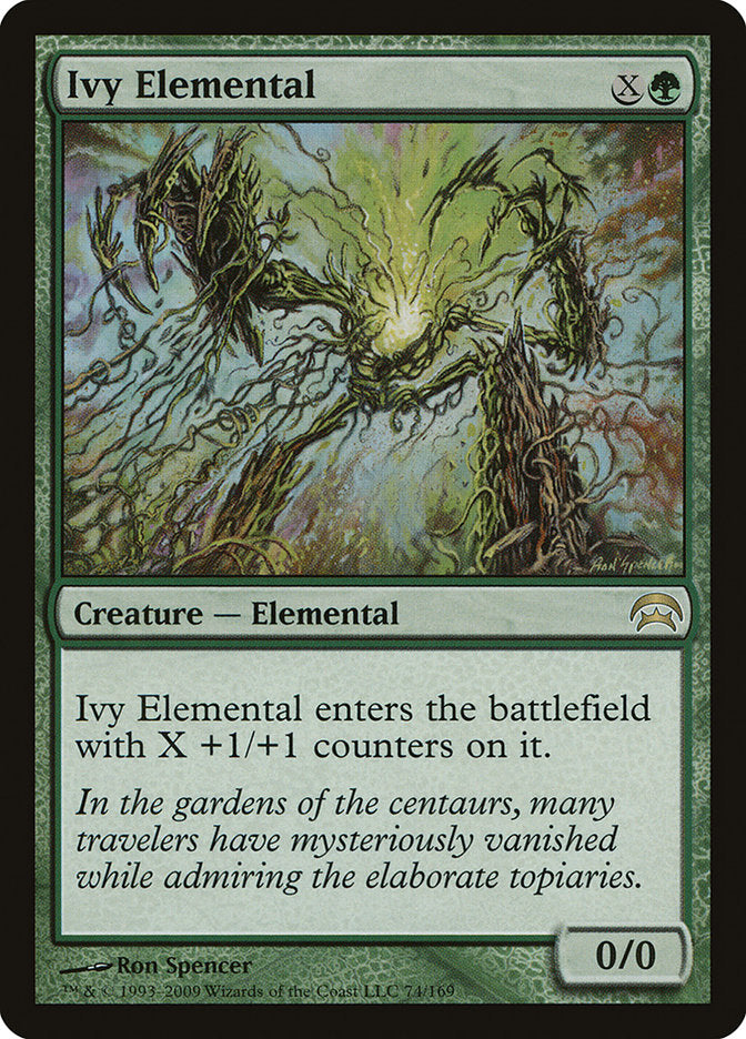 Ivy Elemental [Planechase] | Nerdhalla Games