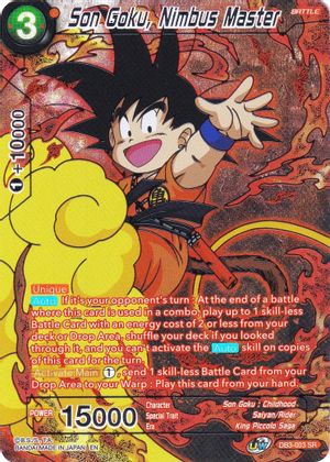 Son Goku, Nimbus Master (DB3-003) [Collector's Selection Vol. 2] | Nerdhalla Games