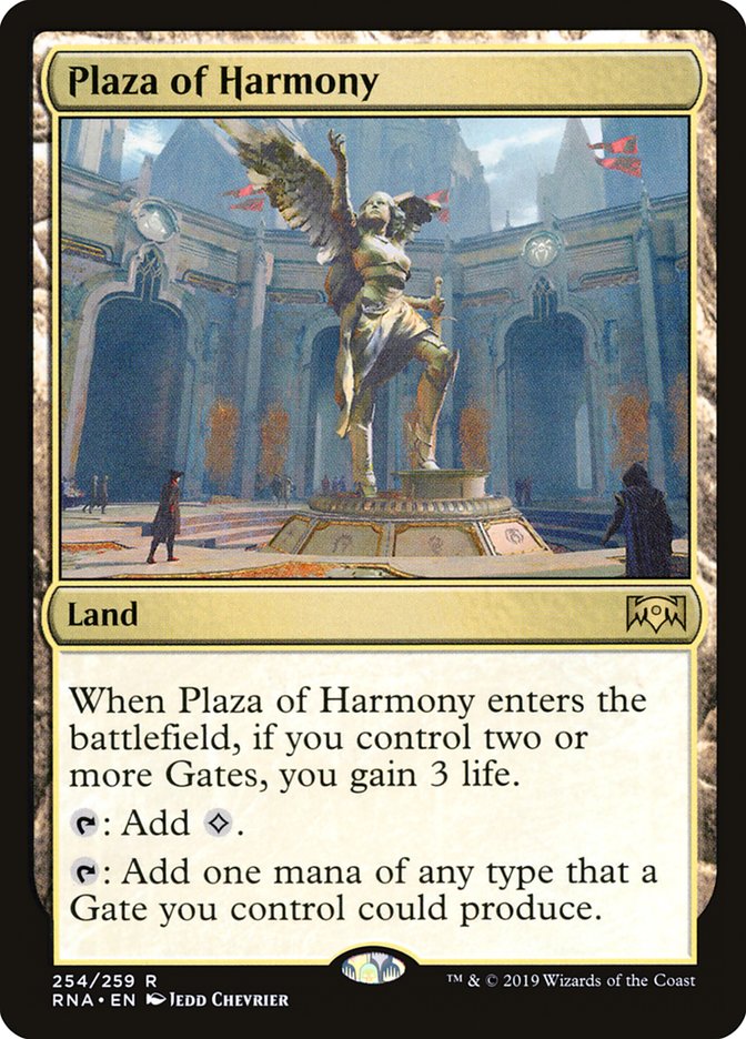 Plaza of Harmony [Ravnica Allegiance] | Nerdhalla Games