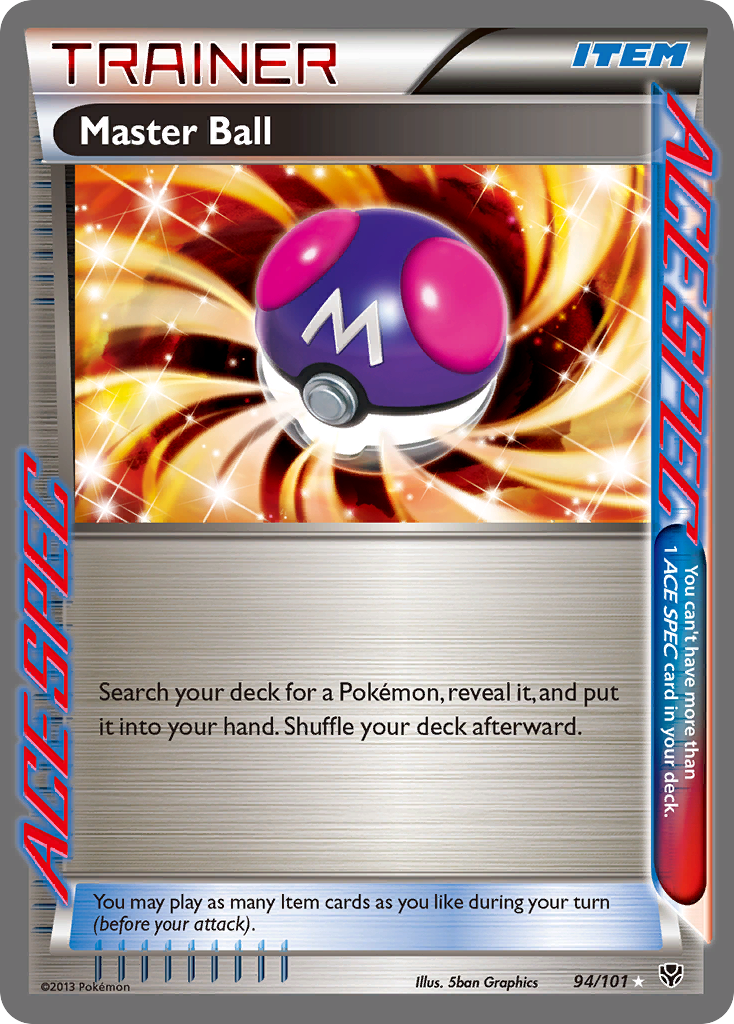 Master Ball (94/101) [Black & White: Plasma Blast] | Nerdhalla Games