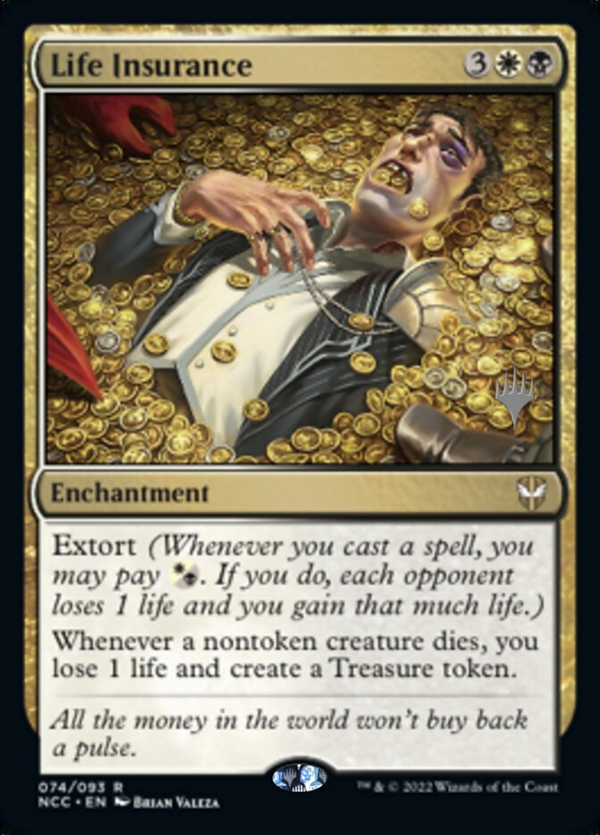 Life Insurance (Promo Pack) [Streets of New Capenna Commander Promos] | Nerdhalla Games