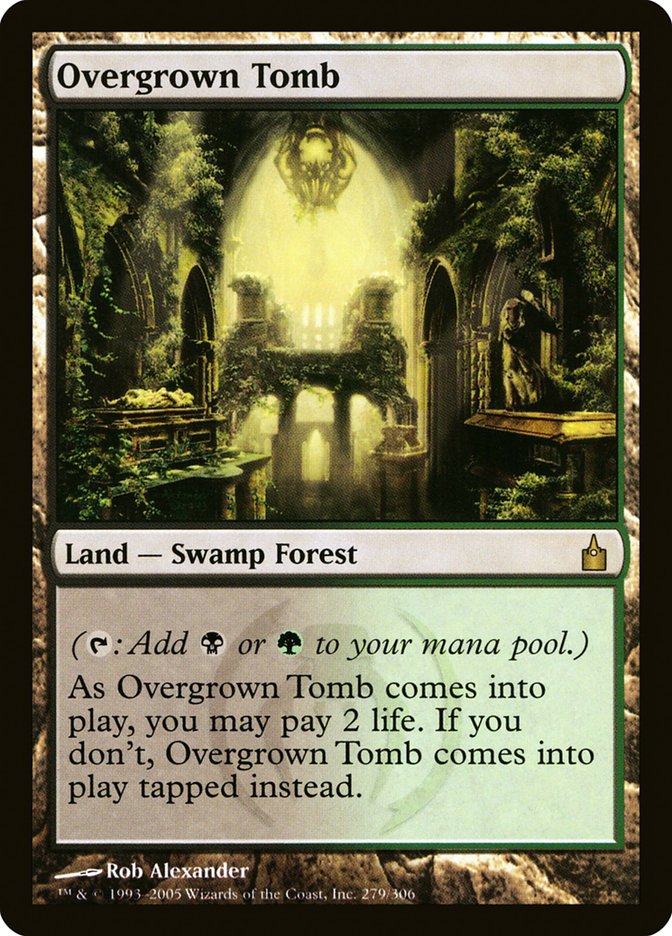 Overgrown Tomb [Ravnica: City of Guilds] | Nerdhalla Games