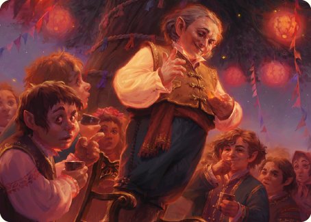 Bilbo, Retired Burglar Art Card [The Lord of the Rings: Tales of Middle-earth Art Series] | Nerdhalla Games