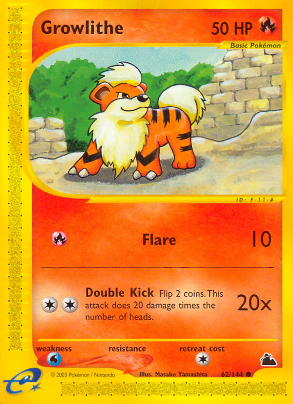 Growlithe (62/144) [Skyridge] | Nerdhalla Games