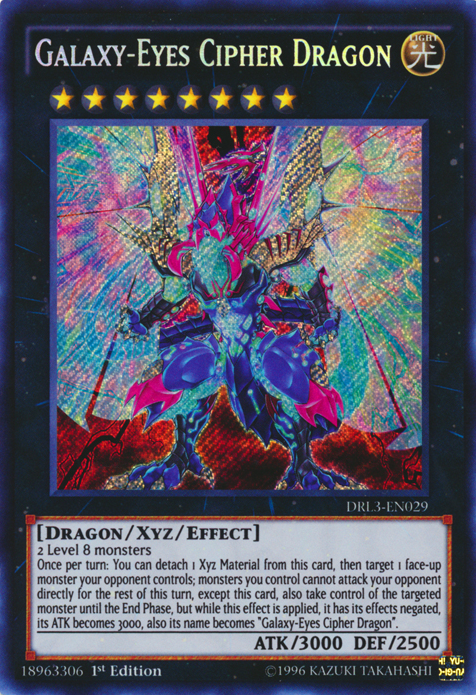 Galaxy-Eyes Cipher Dragon [DRL3-EN029] Secret Rare | Nerdhalla Games