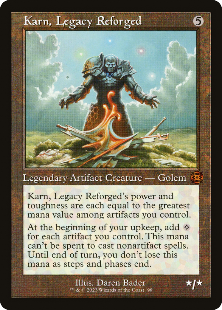 Karn, Legacy Reforged (Retro) [March of the Machine: The Aftermath] | Nerdhalla Games