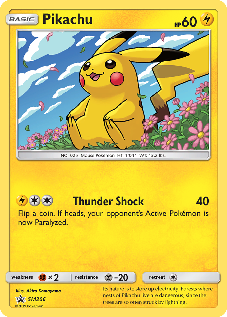 Pikachu (SM206) [Sun & Moon: Black Star Promos] | Nerdhalla Games