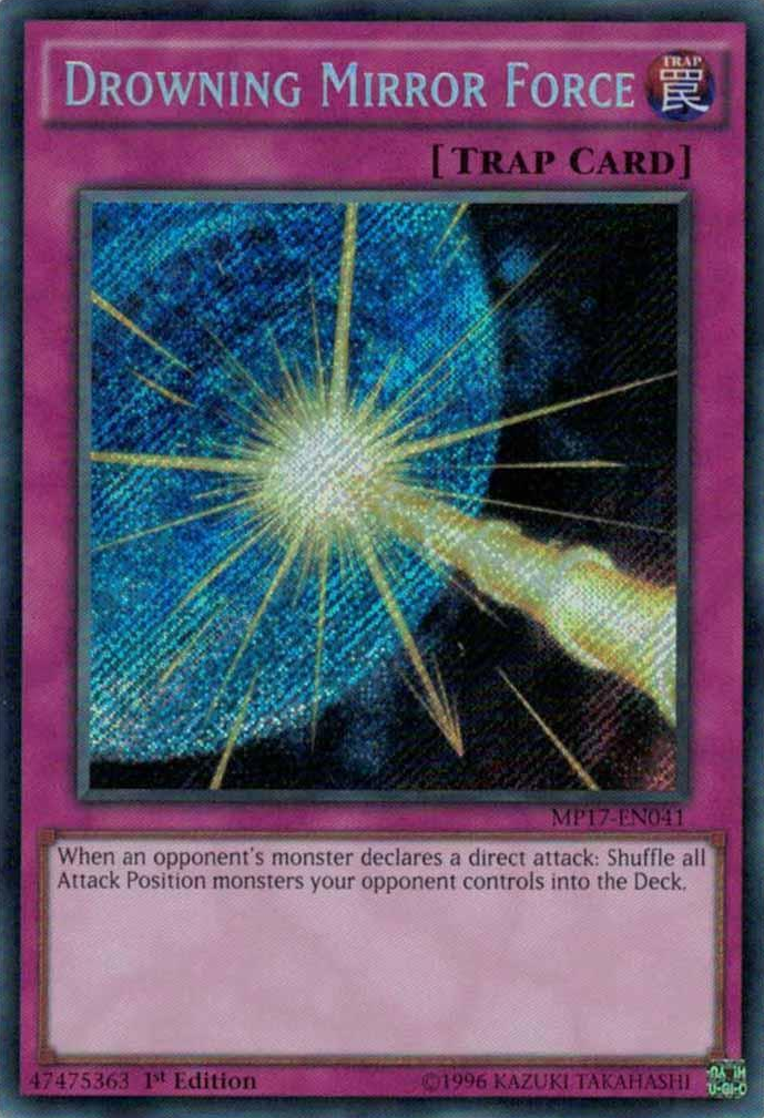 Drowning Mirror Force [MP17-EN041] Secret Rare | Nerdhalla Games