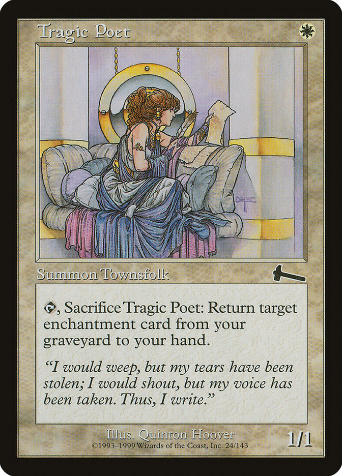 Tragic Poet [Urza's Legacy] | Nerdhalla Games