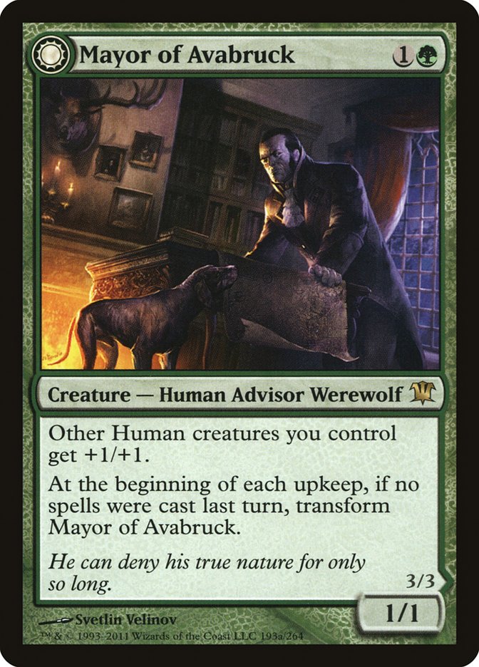 Mayor of Avabruck // Howlpack Alpha [Innistrad] | Nerdhalla Games