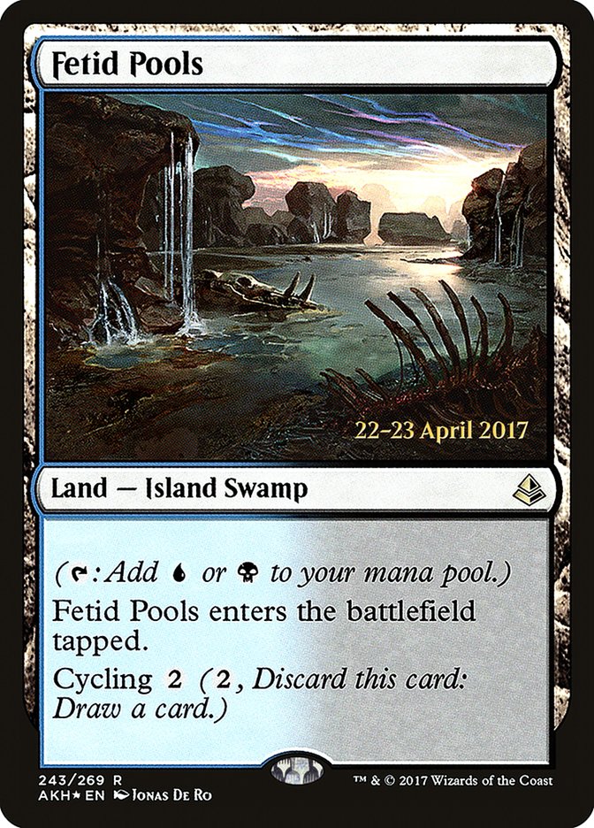 Fetid Pools  [Amonkhet Prerelease Promos] | Nerdhalla Games