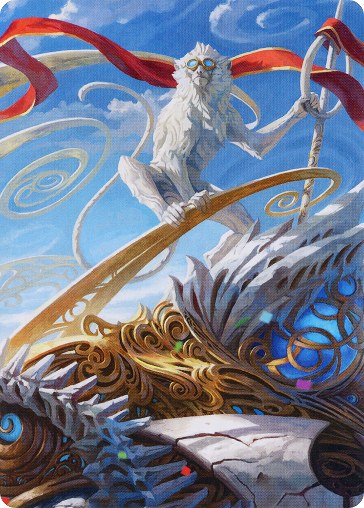 Ragavan, Nimble Pilferer Art Card [March of the Machine Art Series] | Nerdhalla Games