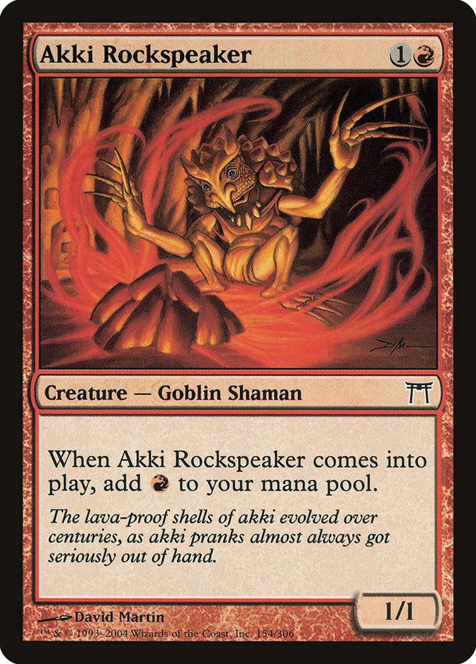 Akki Rockspeaker [Champions of Kamigawa] | Nerdhalla Games