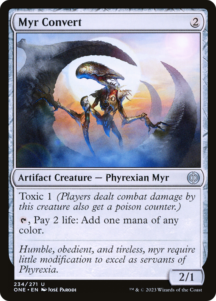 Myr Convert [Phyrexia: All Will Be One] | Nerdhalla Games