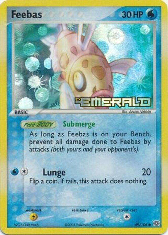 Feebas (49/106) (Stamped) [EX: Emerald] | Nerdhalla Games